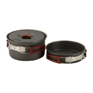 Kompaktowy zestaw naczyń turystycznych M-TAC | Idealny na wyprawy, biwaki